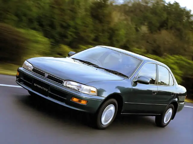Toyota Sprinter (AE100, AE101, AE104, EE101, CE100, CE104) 7 поколение, рестайлинг, седан (05.1993 - 04.1995)